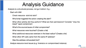 Analysis slide